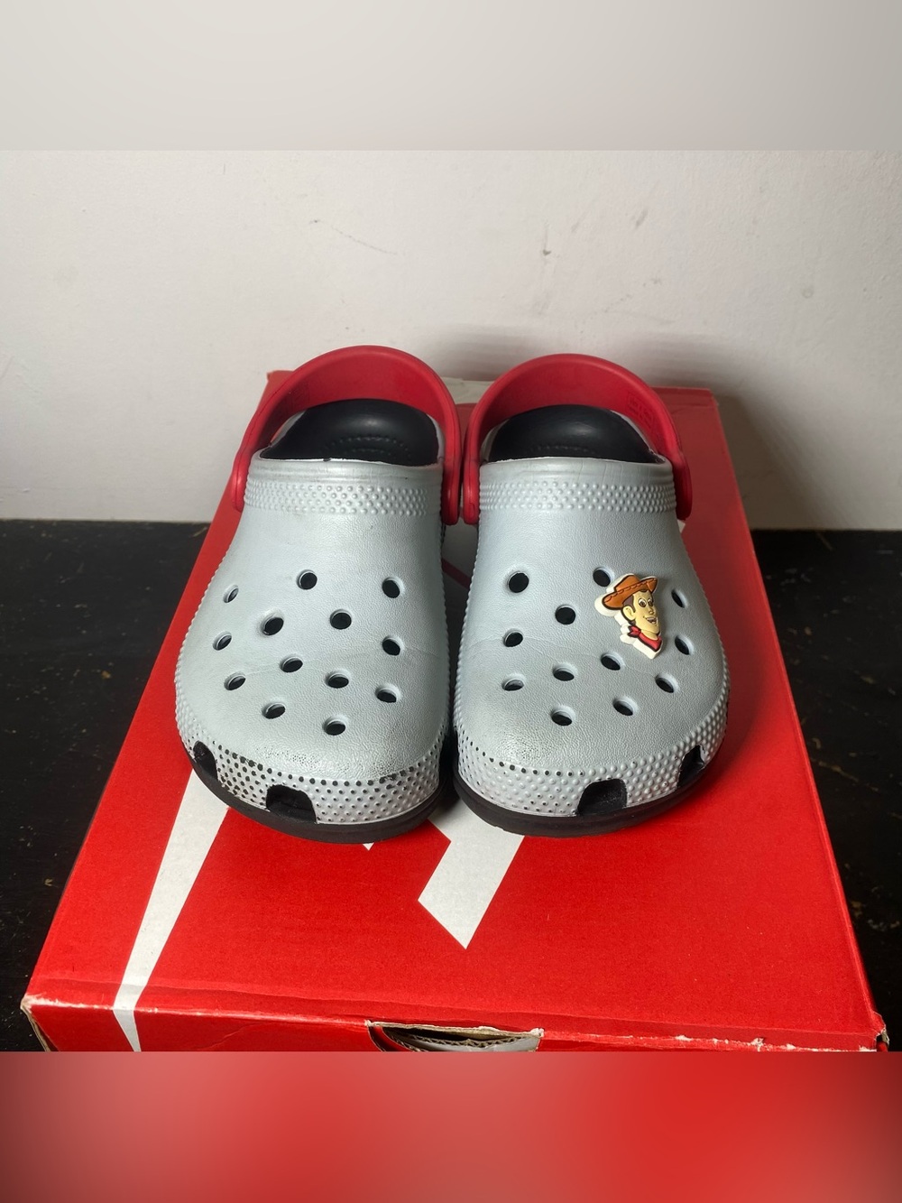 Size 11C- Toy Story Crocs